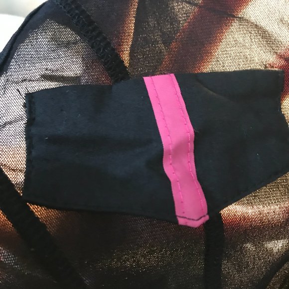 *SALE* Cache Cache Paris Y2K Collared Mesh Tank Top - Picture 6 of 9